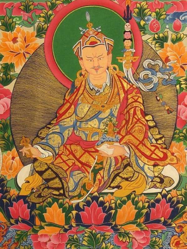 Liên Hoa Sinh đại sư là người có công lớn trong việc truyền bá Phật giáo từ Ấn Độ sang Tây Tạng